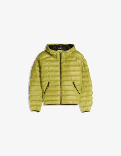 Bershka Lightweight Puffer Jacket In Green