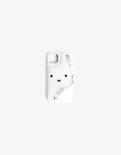 Bershka Miffy Mobile Phone Case In White