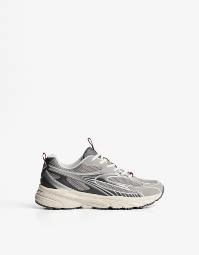 Bershka Multi-piece Sports Shoe In Animal Print