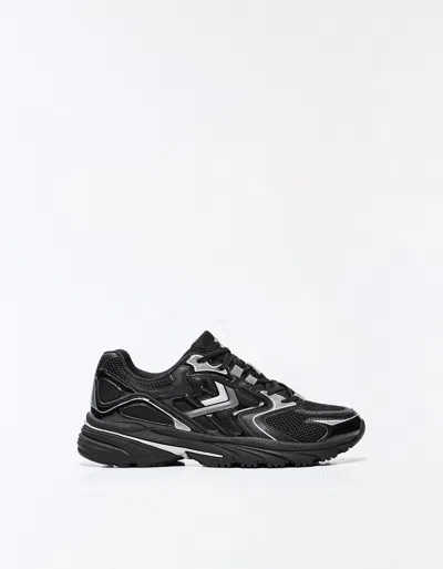 Bershka Multi-piece Sneakers In Black
