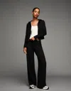 Bershka Plush Pants In Black