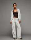 Bershka Plush Pants In White