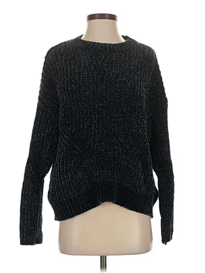 Pre-owned Bershka Pullover Sweater In Black