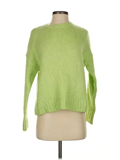 Pre-owned Bershka Pullover Sweater In Green