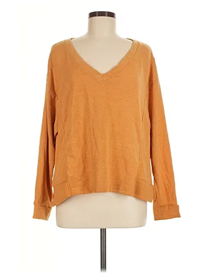 Pre-owned Bershka Pullover Sweater In Orange