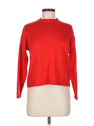 Pre-owned Bershka Pullover Sweater In Red