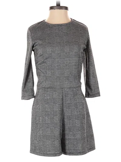 Pre-owned Bershka Romper In Gray