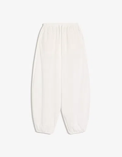 Bershka Rustic Bloomer Trousers In White