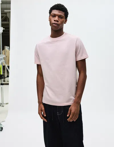 Bershka Short Sleeve T-shirt In Pink