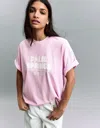Bershka Short Sleeve T-shirt In Pink