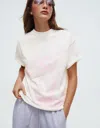Bershka Short Sleeve T-shirt In White