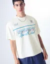 Bershka Short Sleeve T-shirt In White
