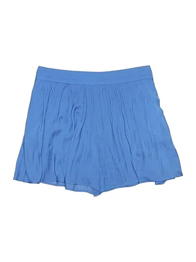 Pre-owned Bershka Shorts In Blue