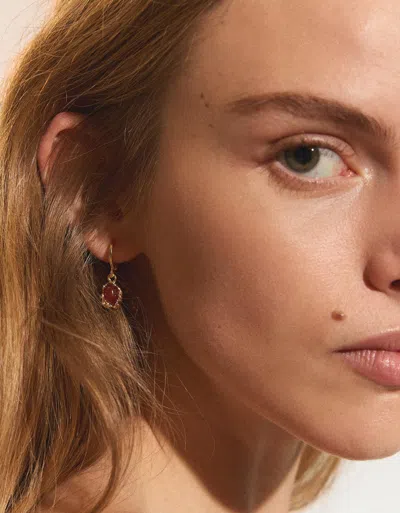 Bershka Sun Earring Pack In Gold