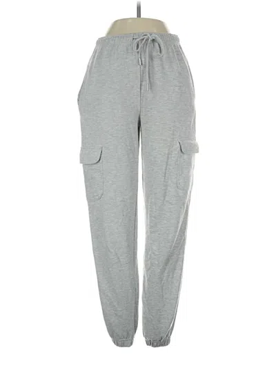 Pre-owned Bershka Sweatpants In Gray