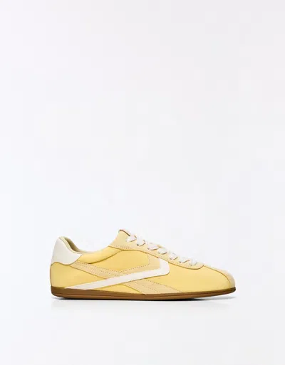 Bershka Thin Sole Sneakers In Multi