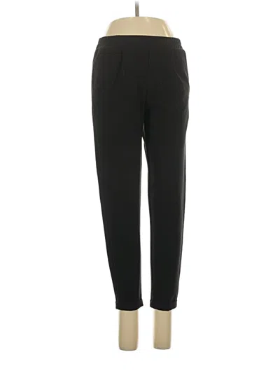 Pre-owned Bershka Track Pants In Black