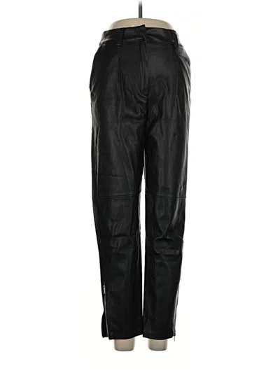Pre-owned Bershka Track Pants In Black