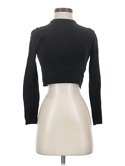 Pre-owned Bershka Turtleneck Sweater In Black