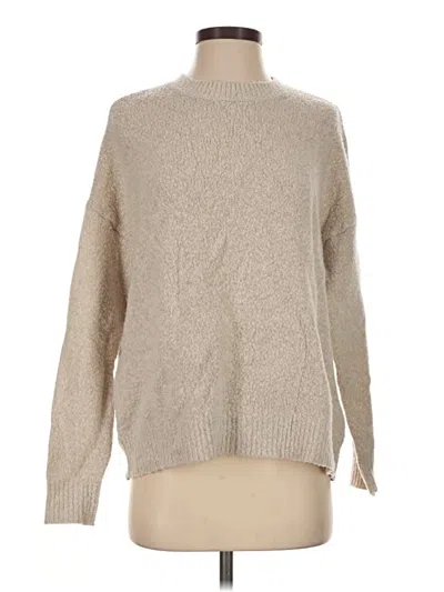 Pre-owned Bershka Turtleneck Sweater In Tan