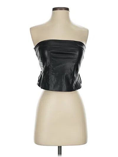 Pre-owned Bershka Vest In Black