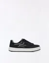 Bershka Voluminous Sneakers In Black