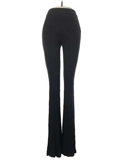 Pre-owned Bershka Yoga Pants In Black