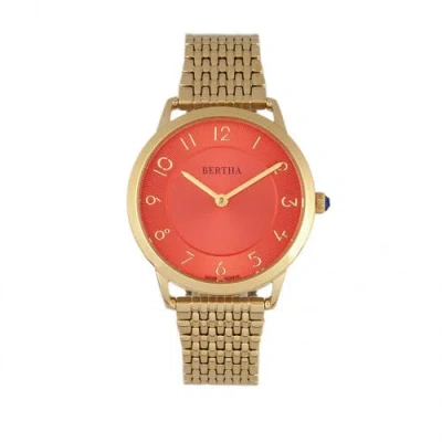 BERTHA BERTHA ABBY SWISS BRACELET WATCH