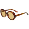 Bertha Annie Polarized Sunglasses In Tortoise/amber