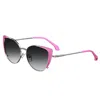 Bertha The Bailey Gradient Cat Eye Ladies Sunglasses Brsit109-2 In Pink