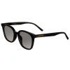Bertha Betty Polarized Sunglasses In Black/black
