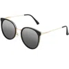 Bertha Brielle Polarized Sunglasses In Black/black