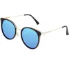 Bertha Ladies Multi-color Cat Eye Sunglasses Brsbr040bl In Black/blue