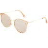 Shop Bertha Brielle Polarized Sunglasses In Pink/pink