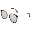 Bertha Brielle Polarized Sunglasses In White