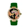 Bertha Camilla Mother-of-pearl Bracelet Watch In Green