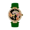 Bertha Camilla Mother-of-pearl Bracelet Watch In Green