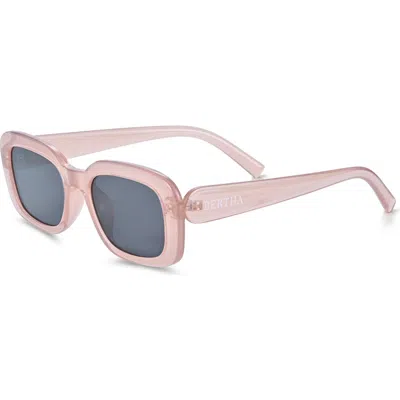 Bertha Cassie Ladies Polarized Sunglasses In Pink