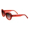 Bertha Celerie Handmade In Italy Sunglasses In Orange