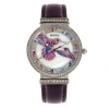 Bertha Emily Mother-of-pearl Bracelet Watch In Brown