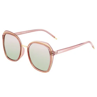Bertha Jade Polarized Sunglasses In Pink