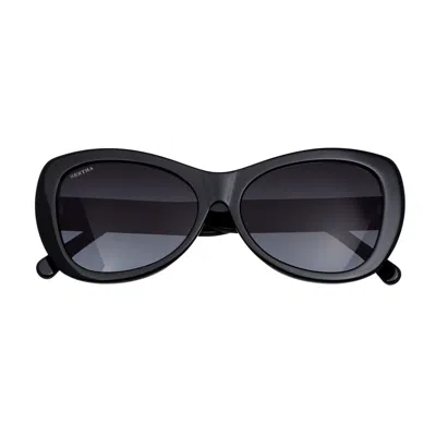 Bertha Ladies Black Square Sunglasses Brsit101-2