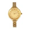 Bertha Madison Sunray Dial Bracelet Watch In Gold