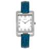 Bertha Marisol Swiss Mop Leather-band Watch In Blue