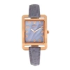 Bertha Marisol Swiss Mop Leather-band Watch In Lavender