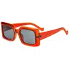 Bertha Miranda Polarized Sunglasses In Orange