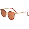 Bertha Moon Polarized Sunglasses In Brown