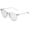 Bertha Piper Polarized Sunglasses In Clear/clear