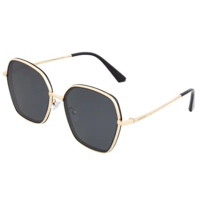 Bertha Sunglasses Bertha Emilia Polarized Sunglasses In Gold