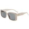 Bertha Wendy Polarized Sunglasses In White